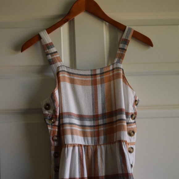 American Eagle Outfitters Plaid Jumpsuit - Picture 4 of 7